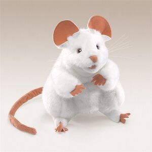 TITERE MEDIANO RATON DE CASA / WHITE MOUSE
