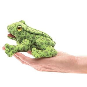 TITERE RANA PEQIEÑA DEDAL UNILAT - MINI FROG PUPPET