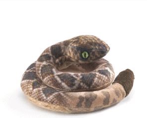 TITERE MINI SERPIENTE DE CASCABEL RATTLESNAKE