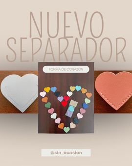 SEPARADOR DE CORAZÓN SIN OCASIÓN VARIADO