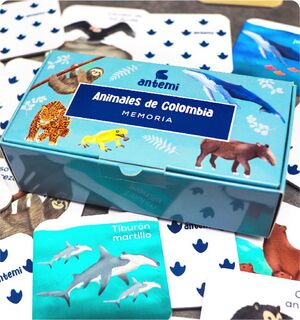 ANIMALES DE COLOMBIA MEMORIA ANTEMI