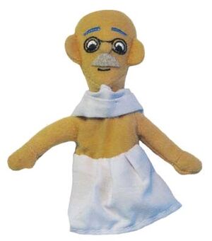 MAHATMA GANDHI TITERE DEDIL IMAN MAGNETIC PERSONALITIES