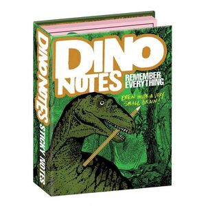 DINO NOTES LIBRETA CON NOTAS ADHESIVAS DE DINOSAURIO