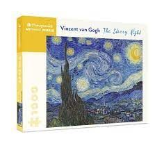 ROMPECABEZAS VINCENT VAN GOGH LA NOCHE ESTRELLADA
