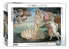 ROMPECABEZAS. SANDRO BOTTICELLI: THE BIRTH OF VENUS 1000-PIECE JIGSAW PUZZLE