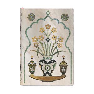 LIBRETA PAPERBLANKS TAJ MAHAL FLOWERS SHAH MINI