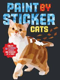 PAINT BY STICKER CATS
