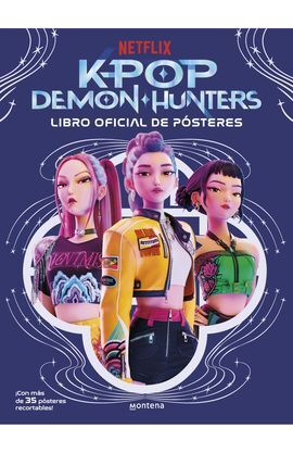 KPOP DEMON HUNTERS LIBRO OFICIAL DE PÓSTERES