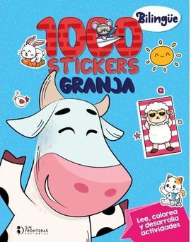1000 STICKERS GRANJA (BILINGÜE)