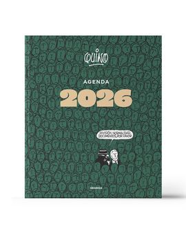 AGENDA QUINO 2026 ENCUADERNADA VERDE