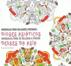 MANDALAS PARA RELAJARSE PINTANDO DIOSES ASIATICOS