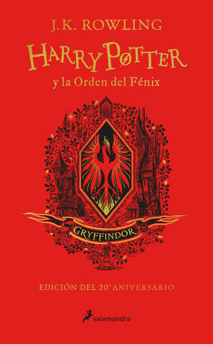 HARRY POTTER 4 Y LA ORDEN DEL FÉNIX (EDICIÓN GRYFFINDOR DEL 20º ANIVERSARIO) (HARR