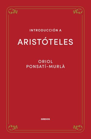 INTRODUCCION A ARISTOTELES