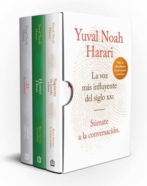 ESTUCHE HARARI (SAPIENS - 21 LECCIONES PARA EL SIGLO XXI - HOMO DEUS)