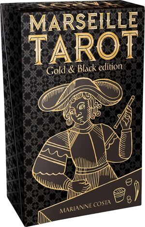 TAROT OF MARSEILLE GOLD&BLACK