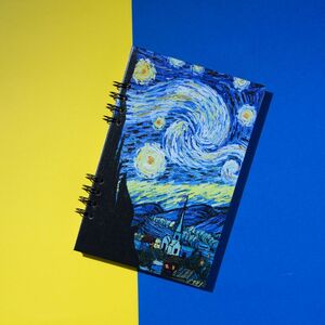 LIBRETA PEQUEÑA TRADICIONAL NOCHE ESTRELLADA