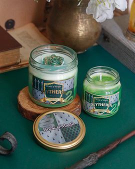 VELA SLYTHERIN PEQUEÑA 180 GRS BOOK Y MAGIA