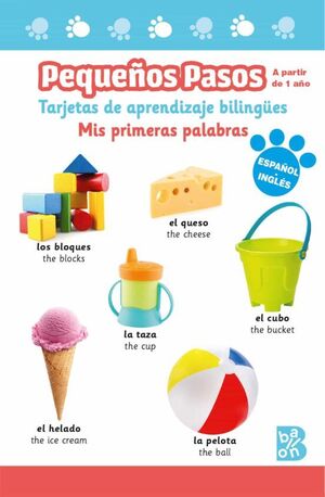 PEQUEÑOS PASOS: TARJETAS DE APRENDIZAJE BILINGÜES