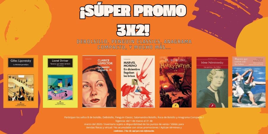 3X2 EN LIBROS DEBOLSILLO EDITORIAL RANDOM HOUSE